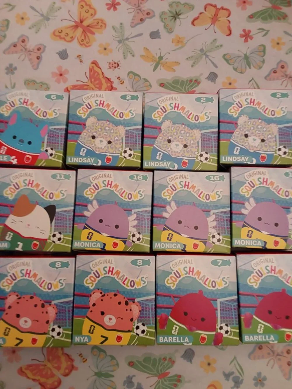 12 new in boxes, McDonald's Squishmallows